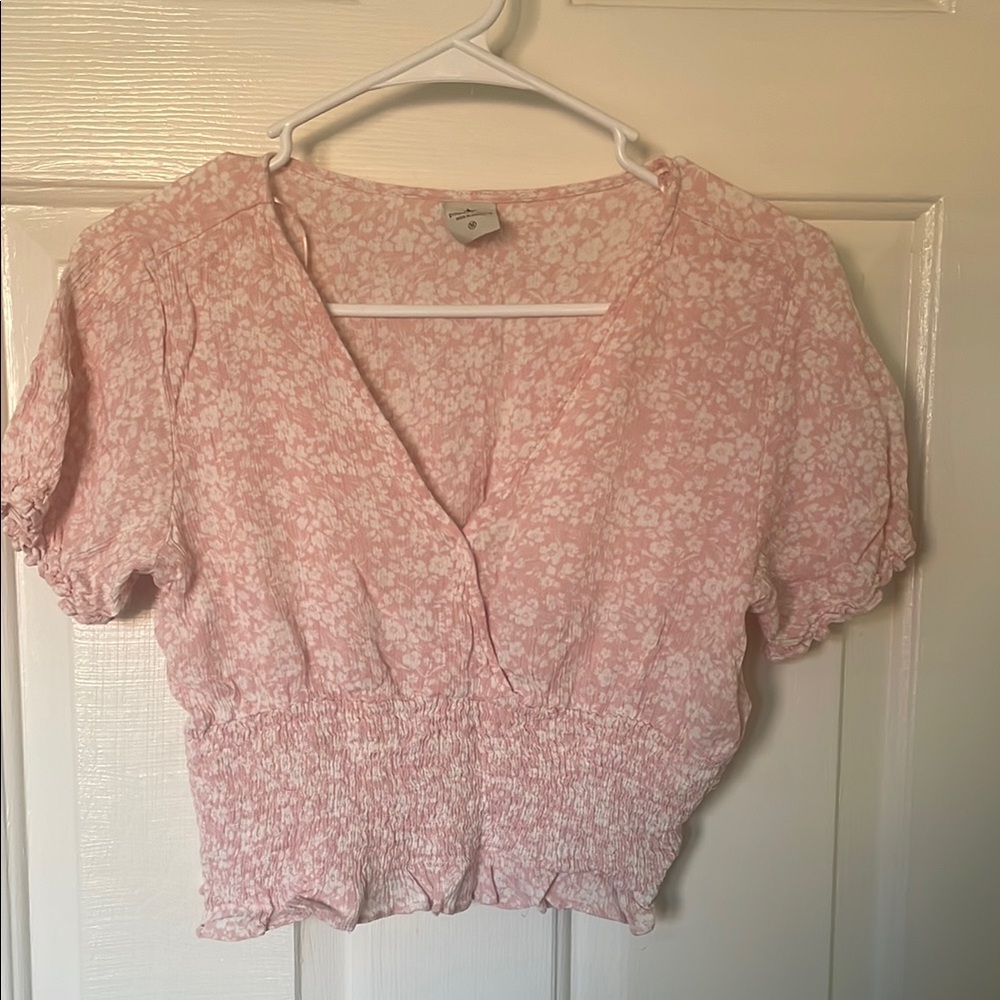 Floral Pink Women's Top